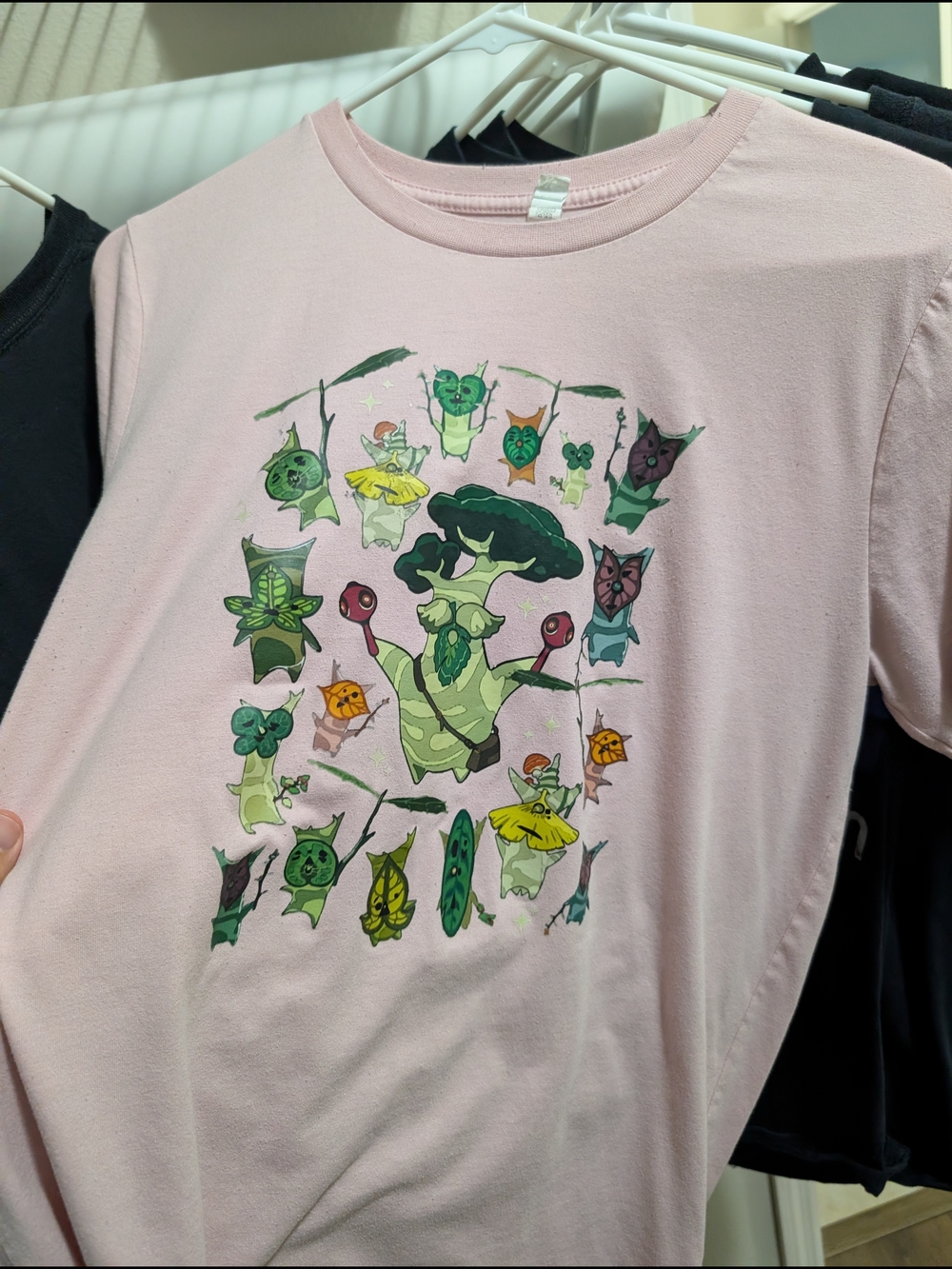 Legend Of Zelda Korok Pink Graphic T-Shirt